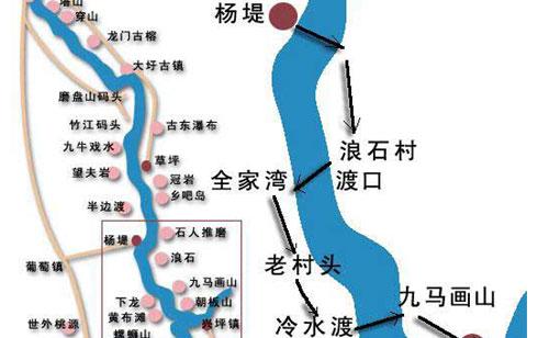 漓江徒步路線分享：楊堤至興坪，自助游的最佳選擇