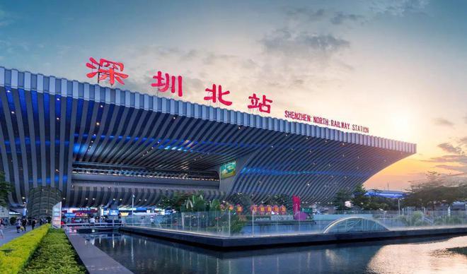 深圳北站和福田高鐵站：深圳市的兩大重要鐵路樞紐