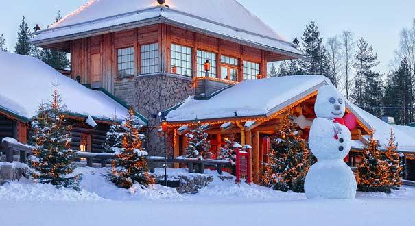 冬季旅游十大國家推薦：芬蘭拉普蘭區(qū)圣誕老人村